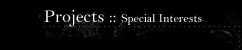 Special Projects